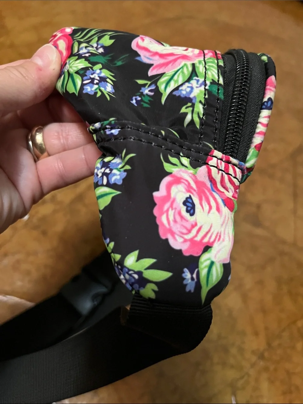 Wododo Pattern Floral Print Fashion Cute Fanny Pack